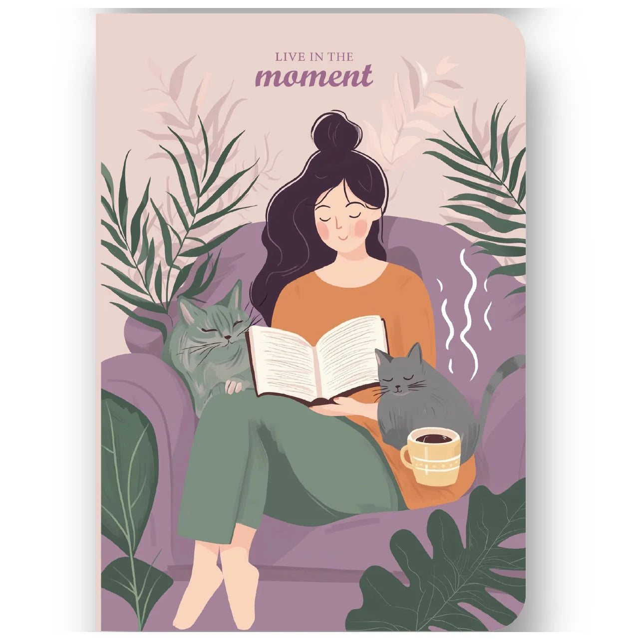 Loope-Live in the Moment-A6-Ruled-Notebook