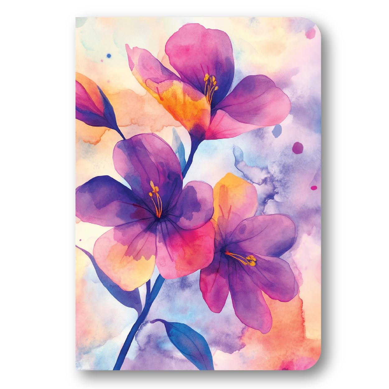 Loope A6 Sketch Book Watercolour Flowers