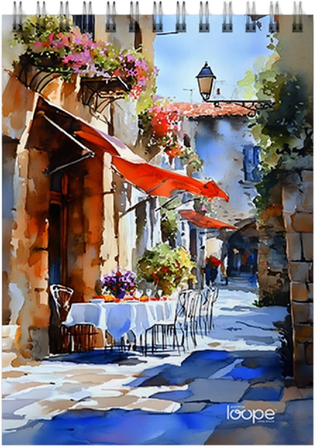 Loope Sketch Pad A5 50 Sheets - Europe Street