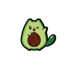 Loope Avo-dorable Wooden Pin