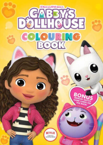 Gabbys Dollhouse Colouring Book