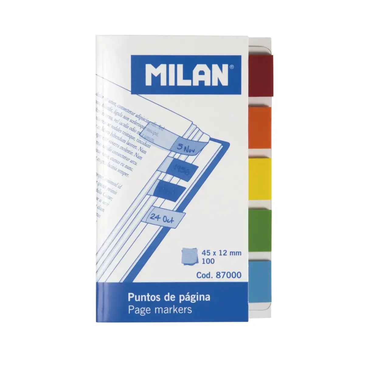 Milan-100 Transparent Bookmarks-87000