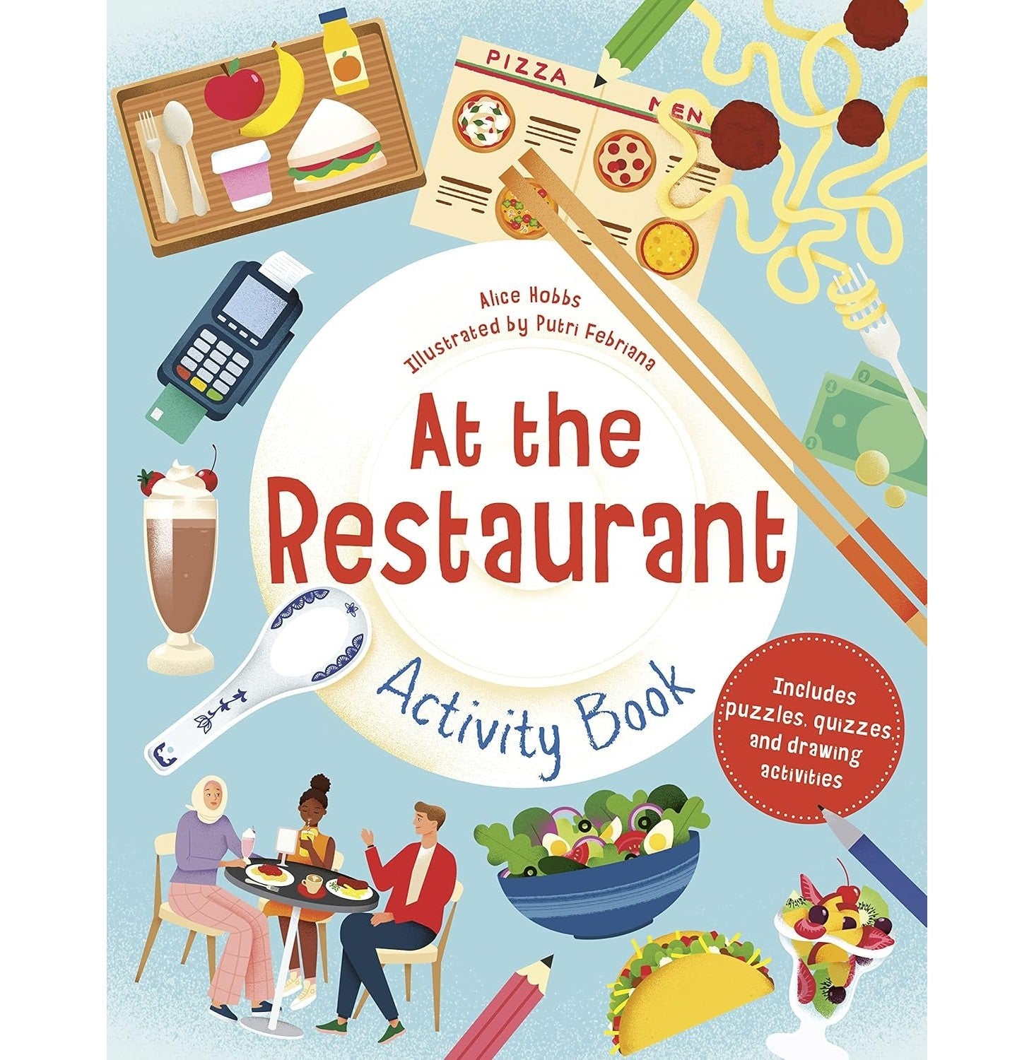 At The Restaurant Activity Book