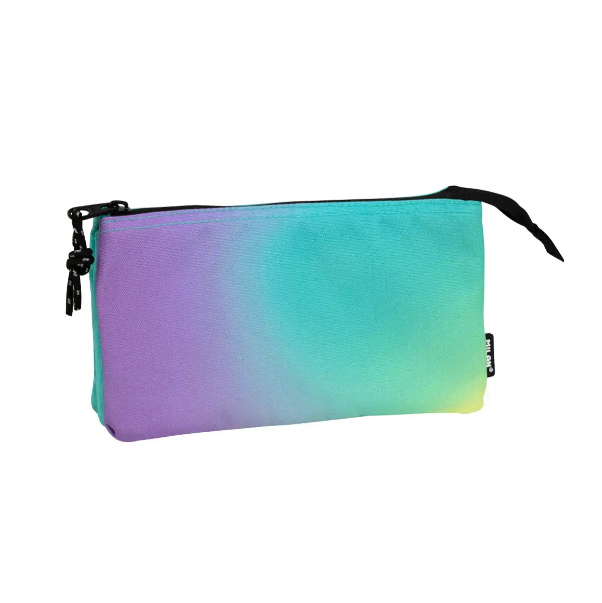 Milan-5-Pocket Pencil Case Sunset Green-081133Sn1Gr
