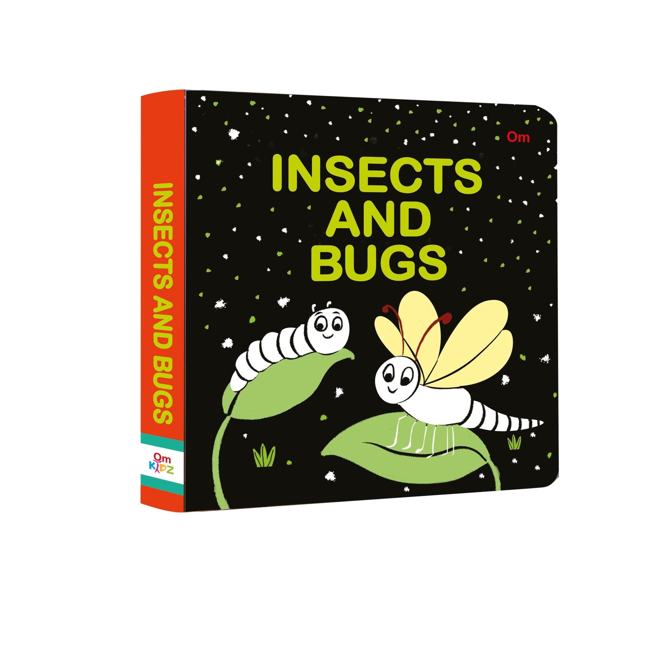 Board Book: Insects And Bugs High Contrast Board Book For Children