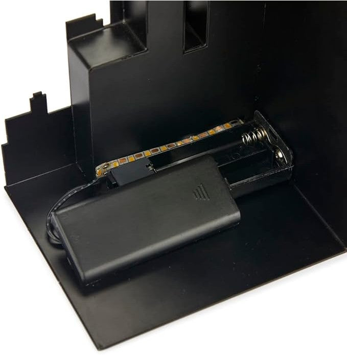 Balvi-Bookend,City Lights,Black,With Light,2Xaa-27750