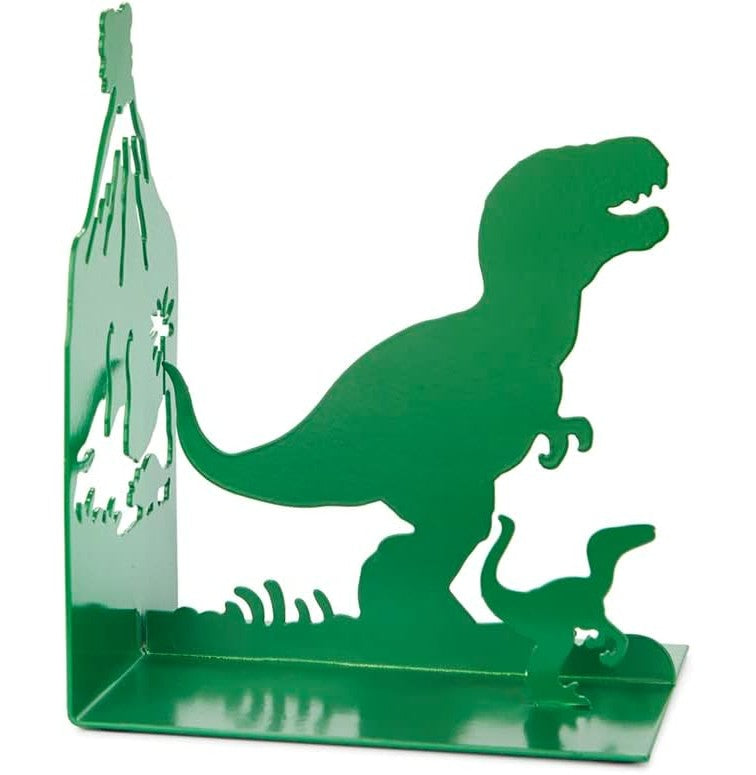 Balvi-Bookend,Jurassic,Green,Metal-27701