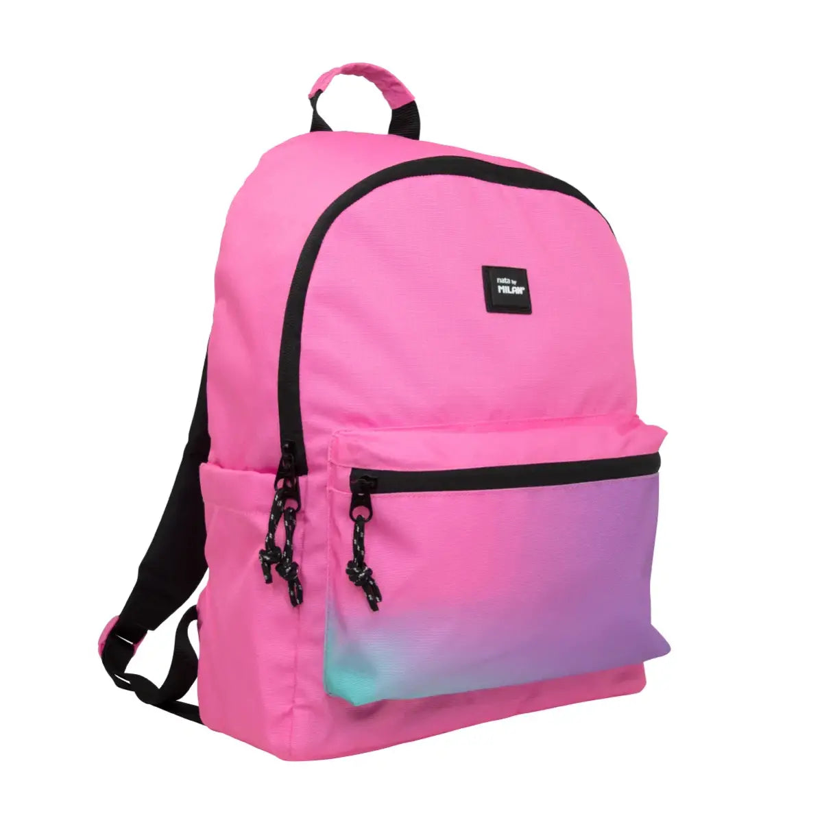 Milan-School Backpack Cap.22L Sunset Pink-624605Sn1P