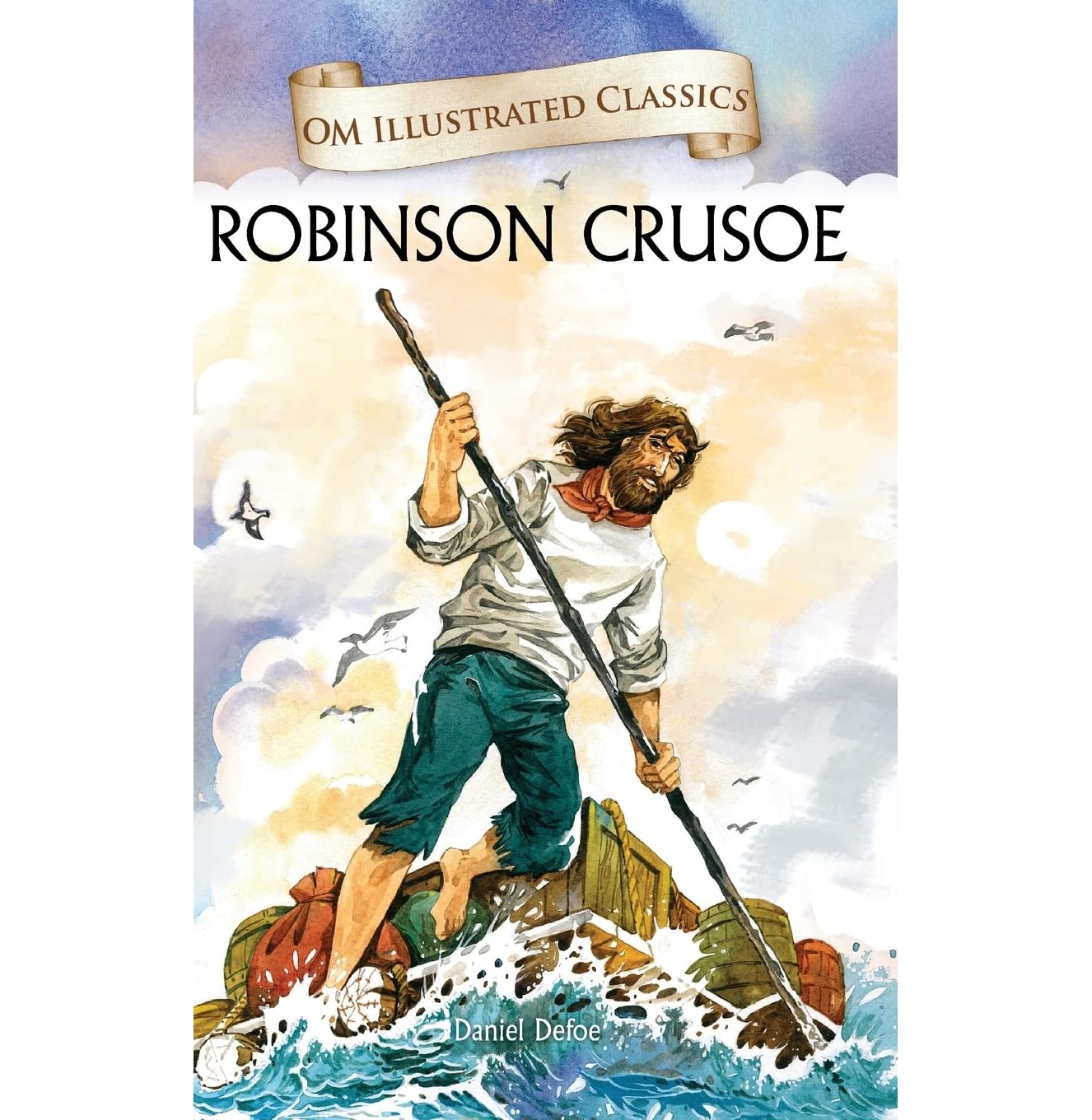 Om Illustrated Classic: Robinson Crusoe