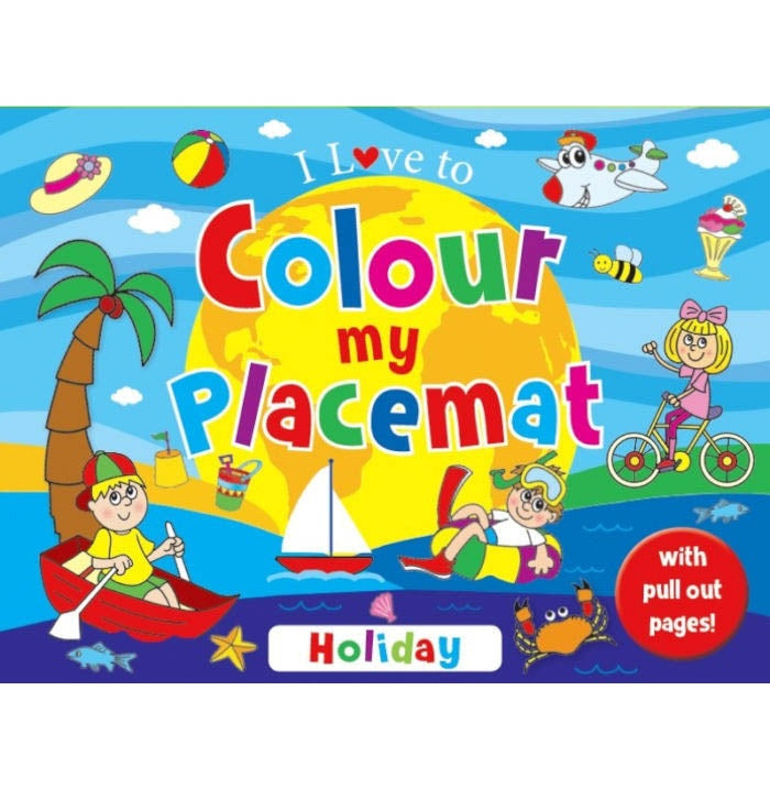 Colour My Placemat - Holiday