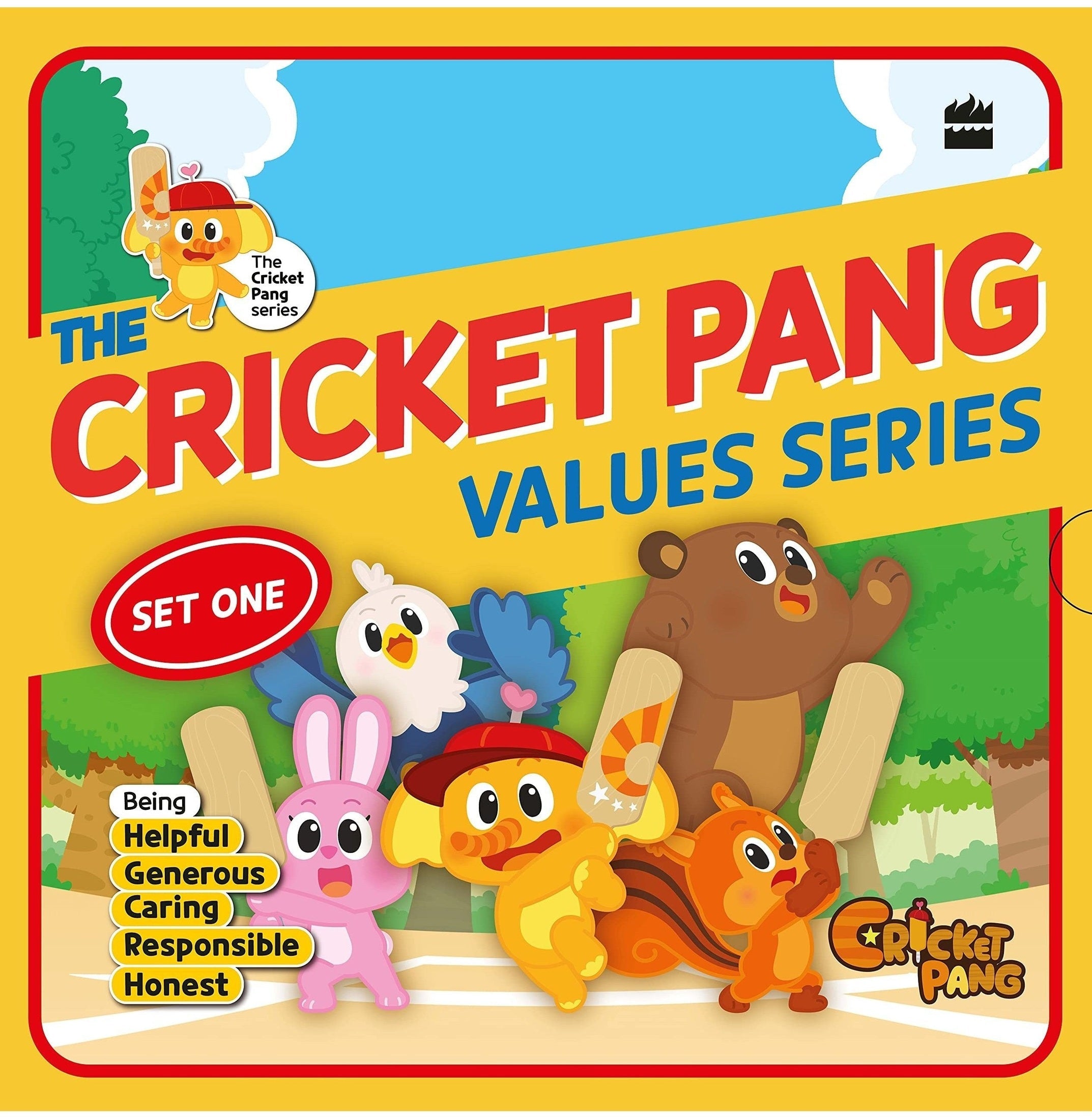 Cricket Pang Values Series: Set Of Five Books