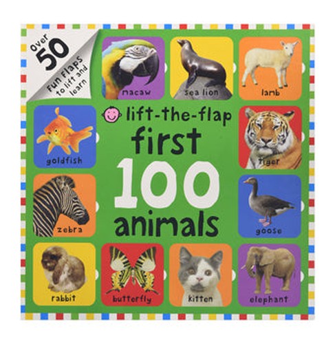 First 100 Animals Lift-The-Flap