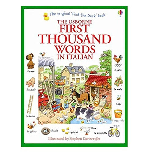 First Thousand Words In Italian