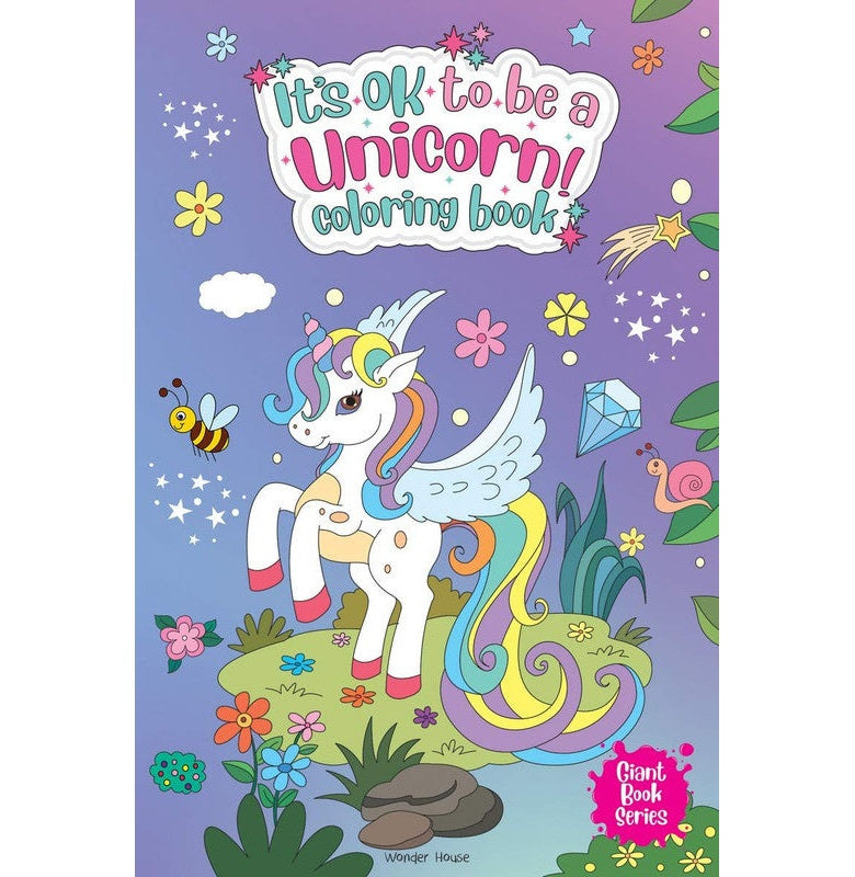 Its Ok To Be A Unicorn Coloring Book