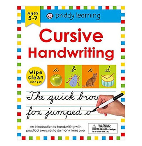 Wipe Clean Workbook: Cursive Handwriting