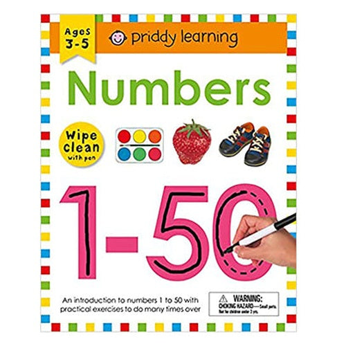 Wipe Clean Workbook: Numbers 1-50
