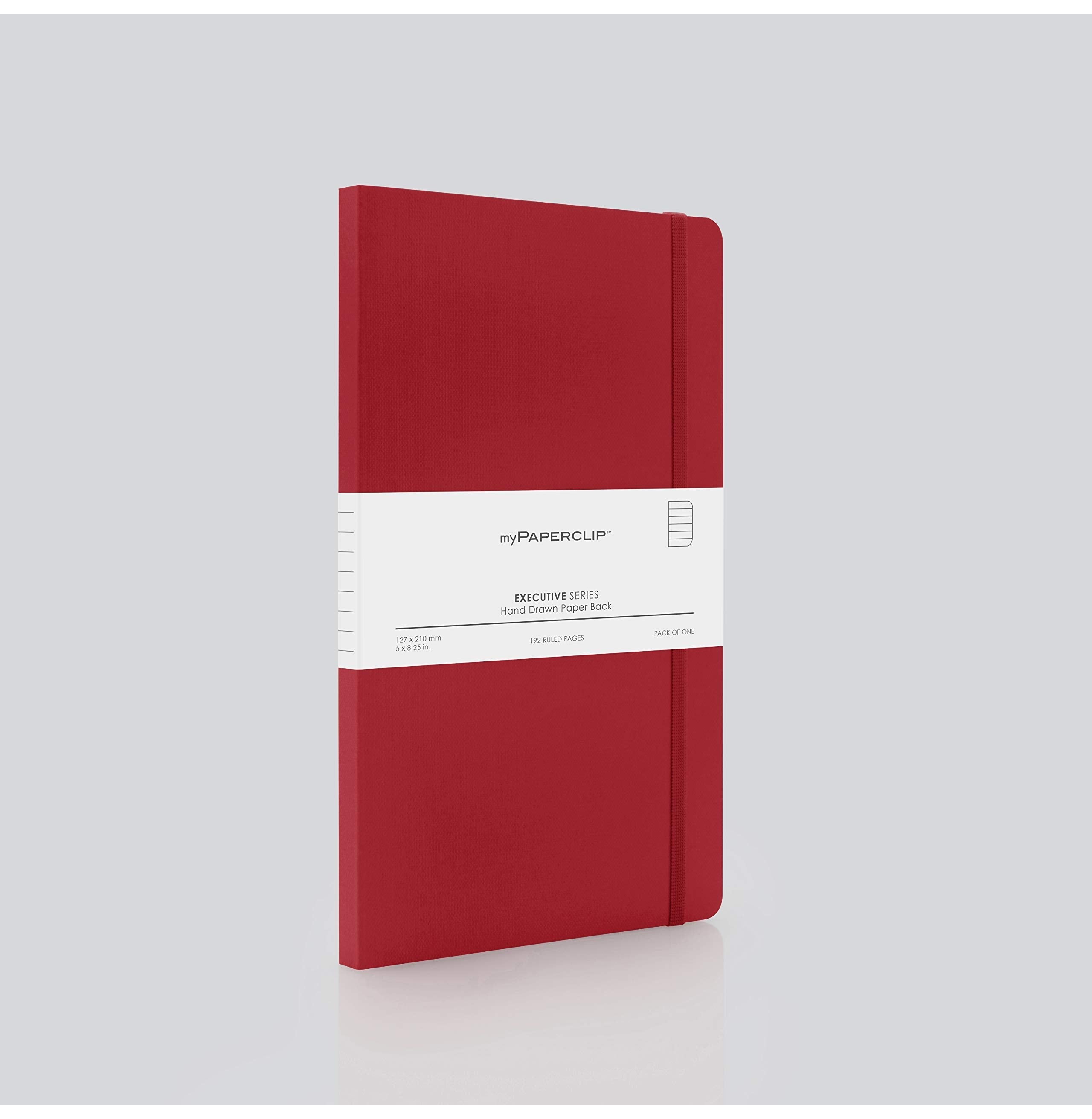 Paperclip Executive Series Hand Drawn Esp192M-R Red