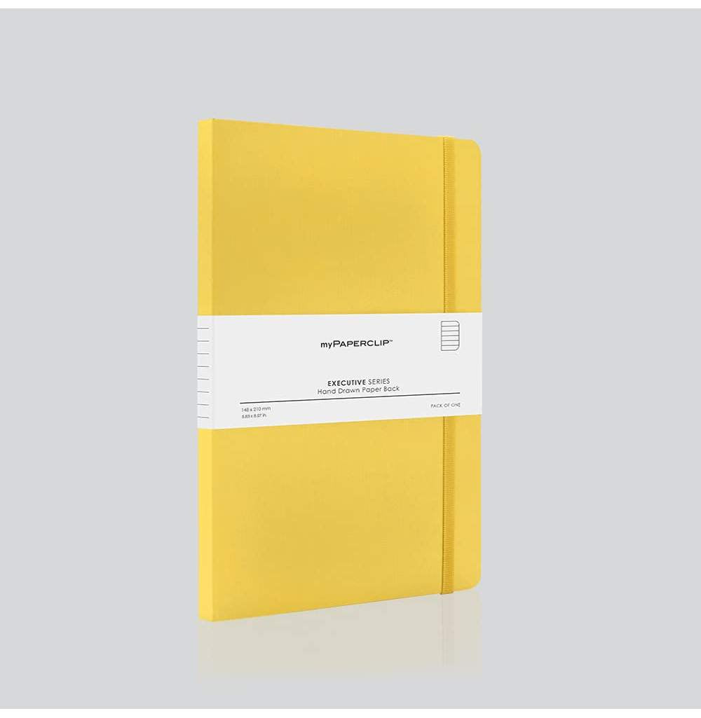 Paperclip Executive Series Hand Drawn Esp240A5-R Yellow