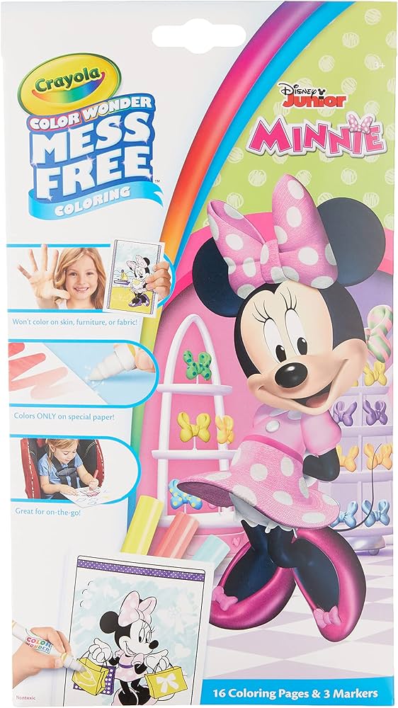 Crayola - Cw,Minnie Mini Foldalope,12Pk,Asia - 757146A000