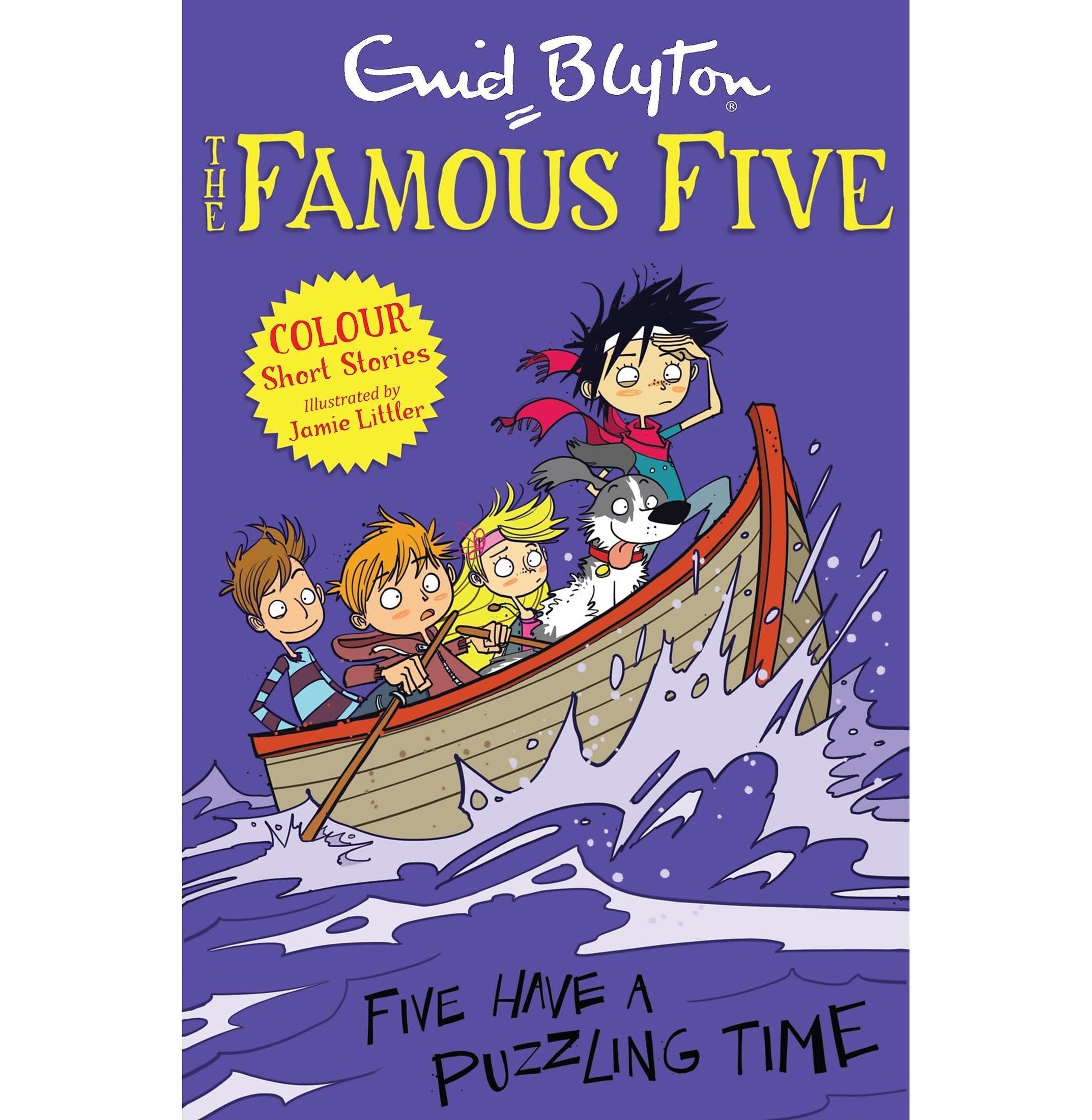 Famous Five Colour Short Stories: Five Have A Puzzling Time