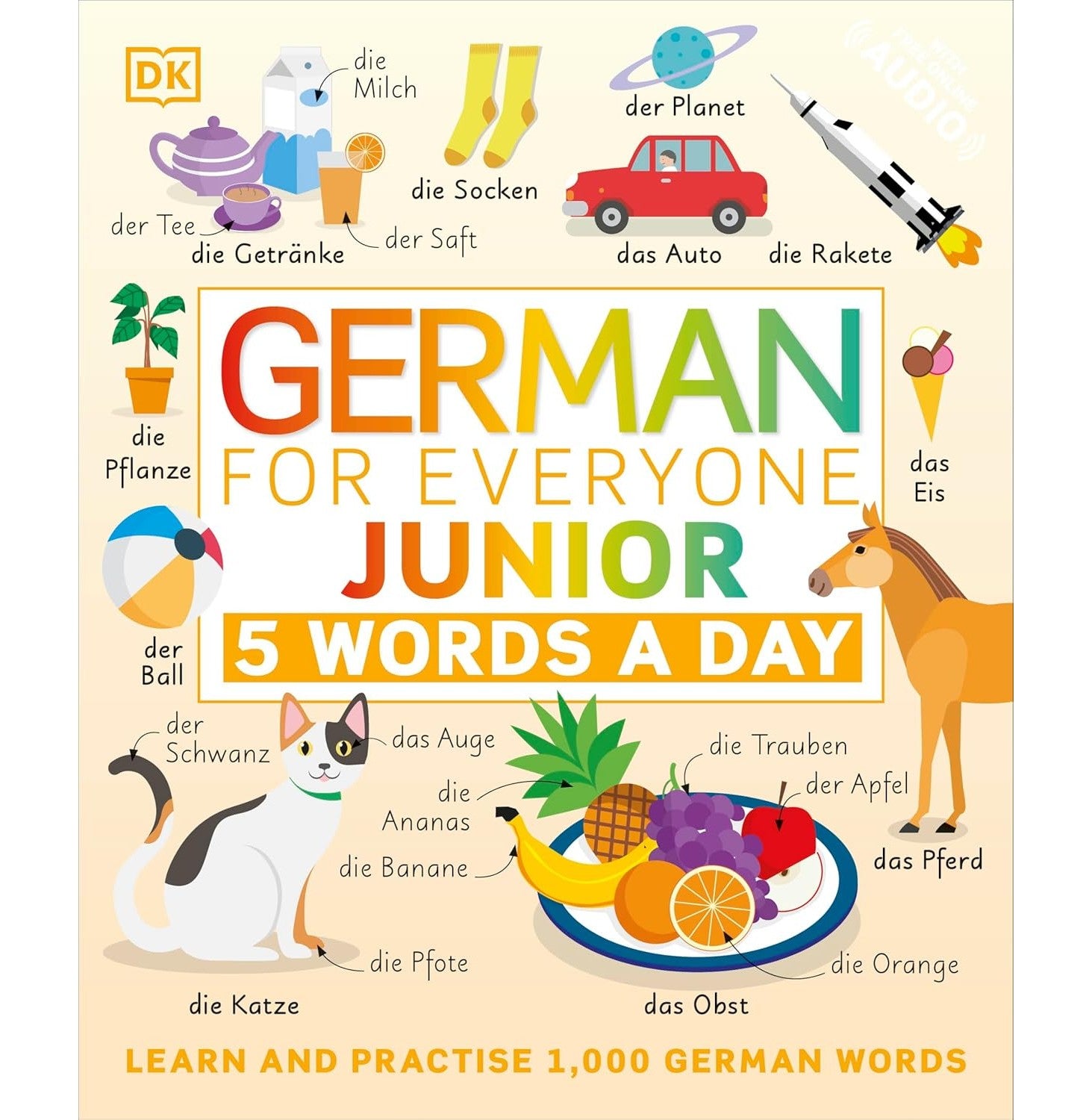 German For Everyone Junior 5 Words A Day