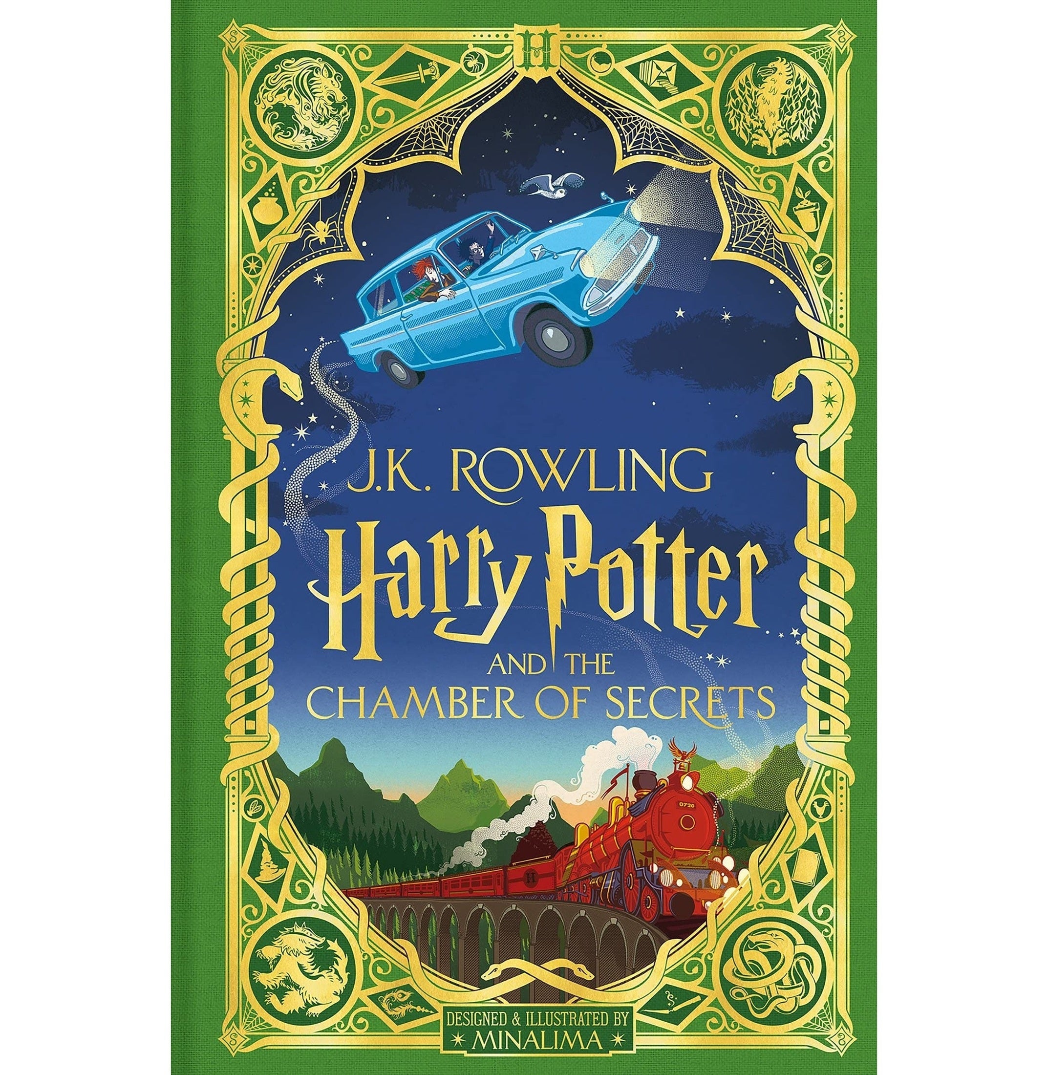 Harry Potter And The Chamber Of Secrets: Minalima Edition