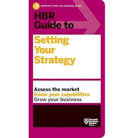 Hbr Guide To Setting Your Strategy
