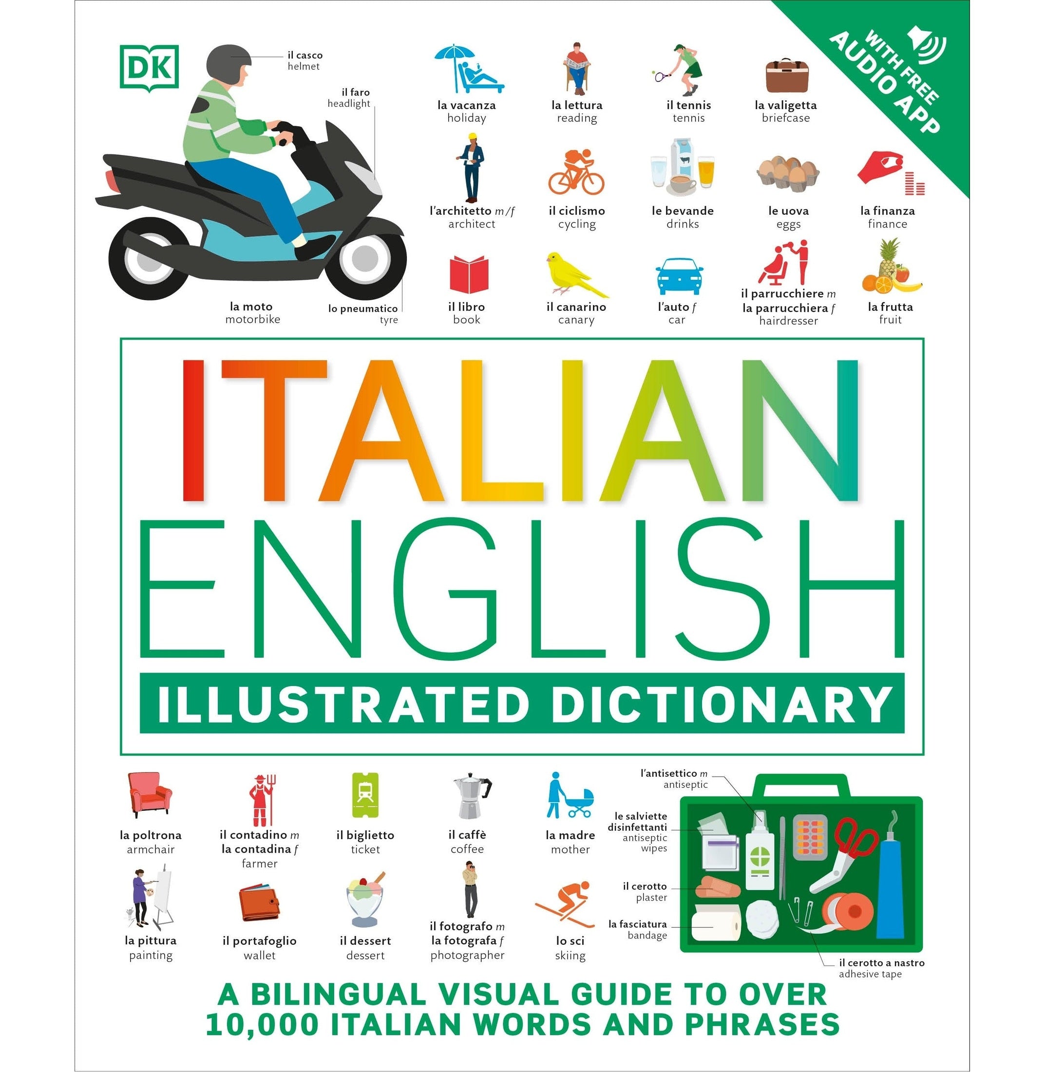 Italian English Illustrated Dictionary