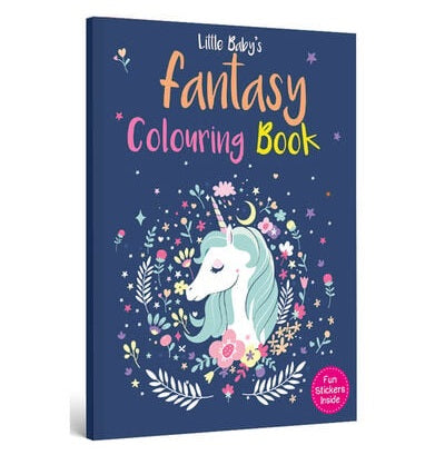 Little Babys: Fantasy Colouring Book - Fun Stickers Inside
