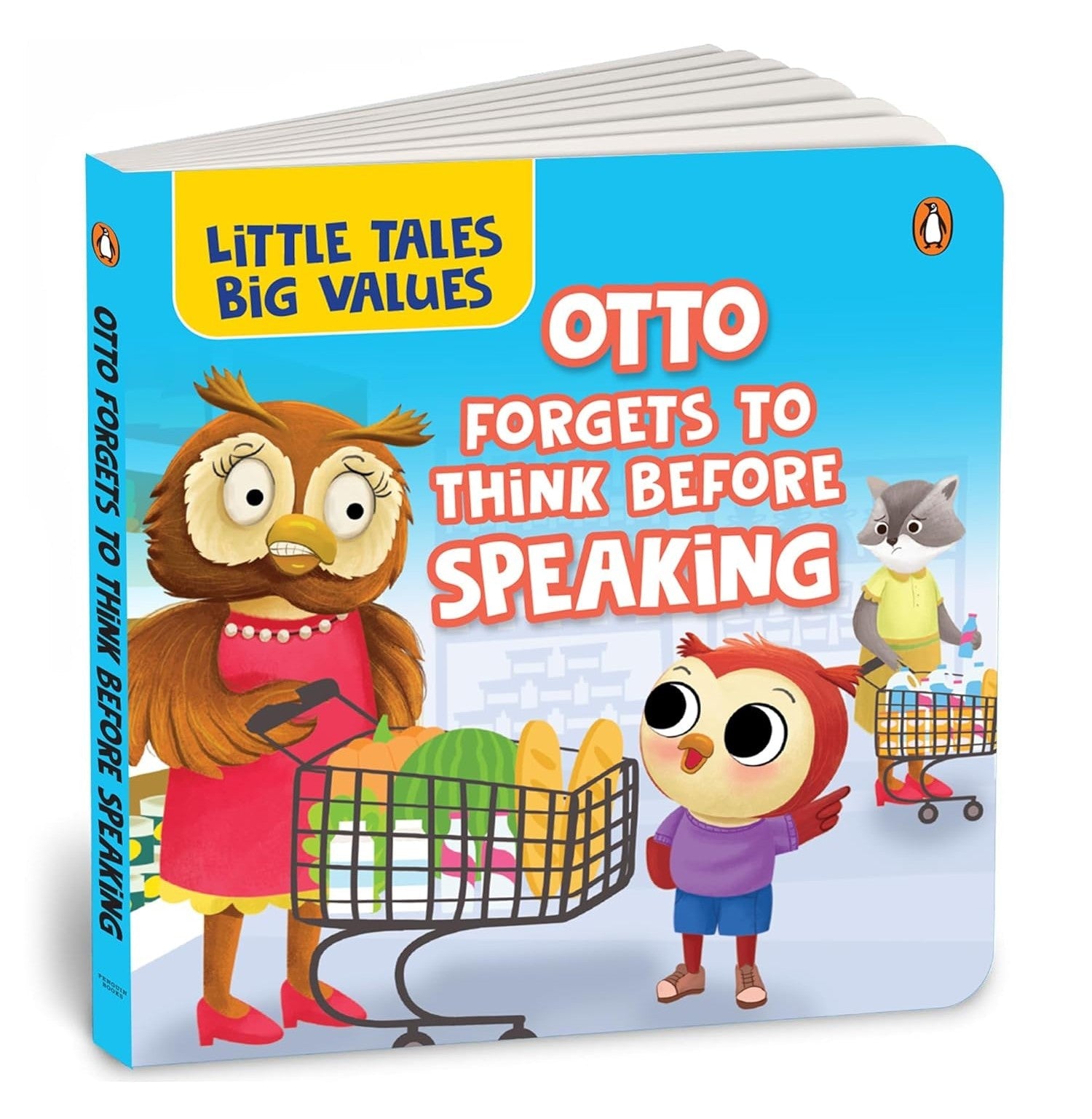 Little Tales Big Values: Otto The Owlet When To Use His Wise Words
