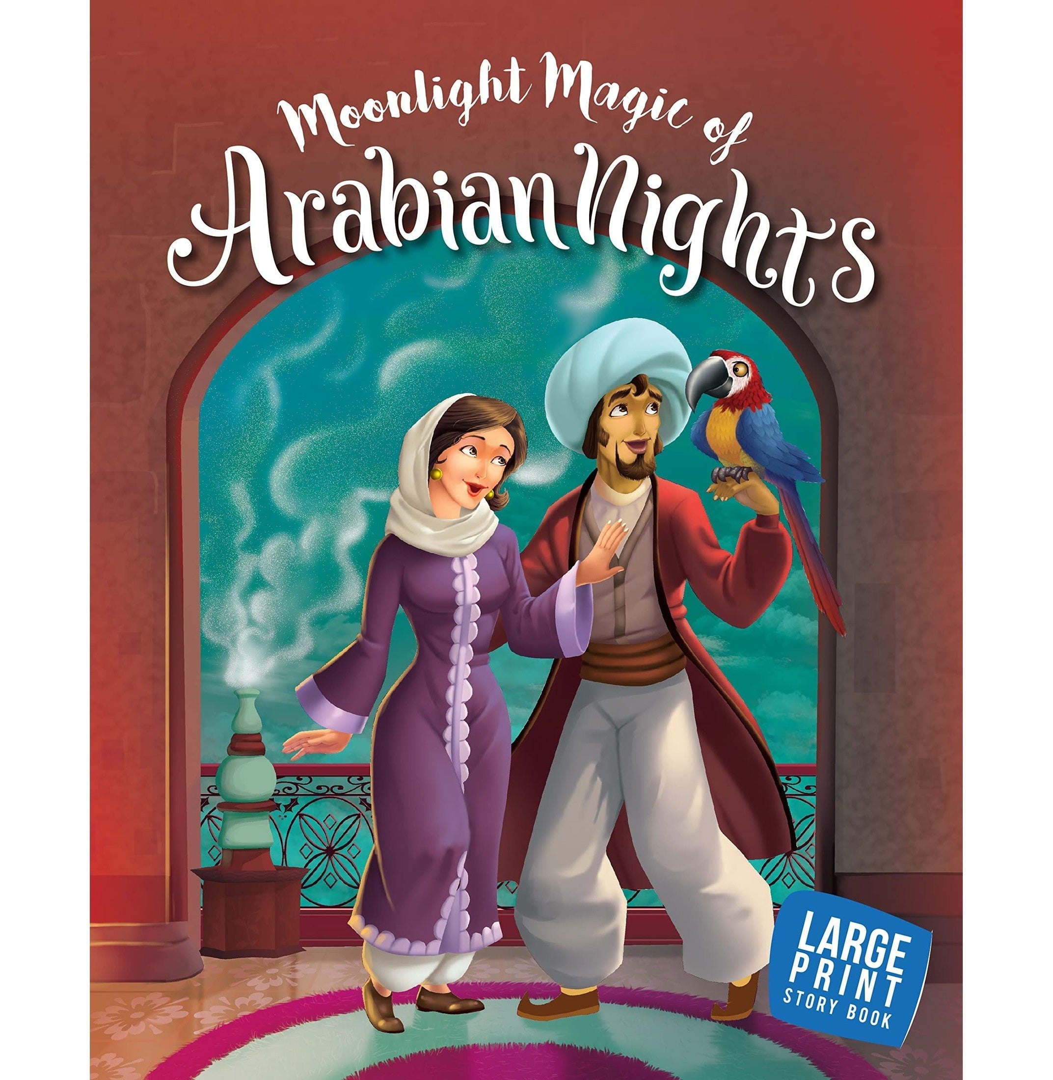 Story Book Moonlight Magic Of Arabian Nights Large Print