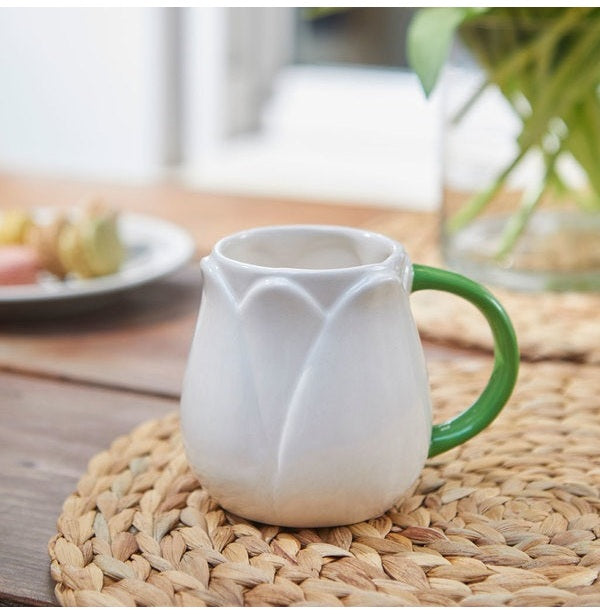 Balvi-Mug,Tulip,White,400Ml,Ceramic-27865