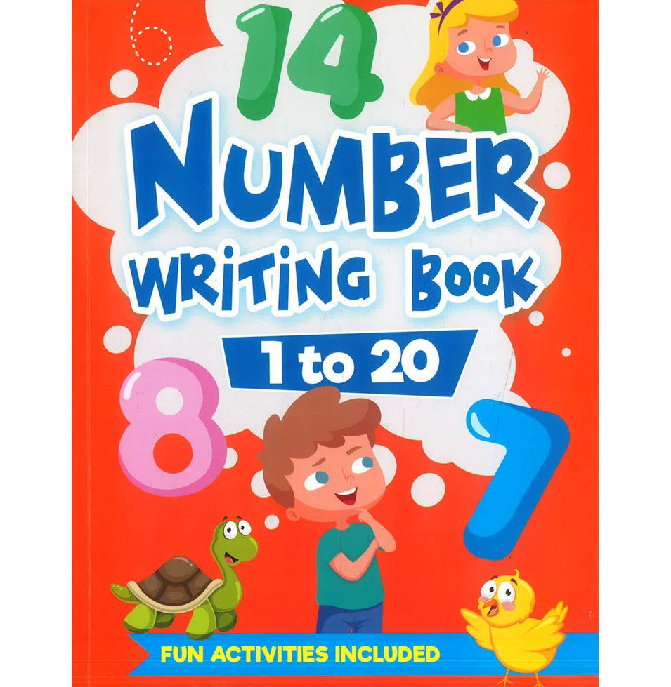Number Writing Book 1 To 20