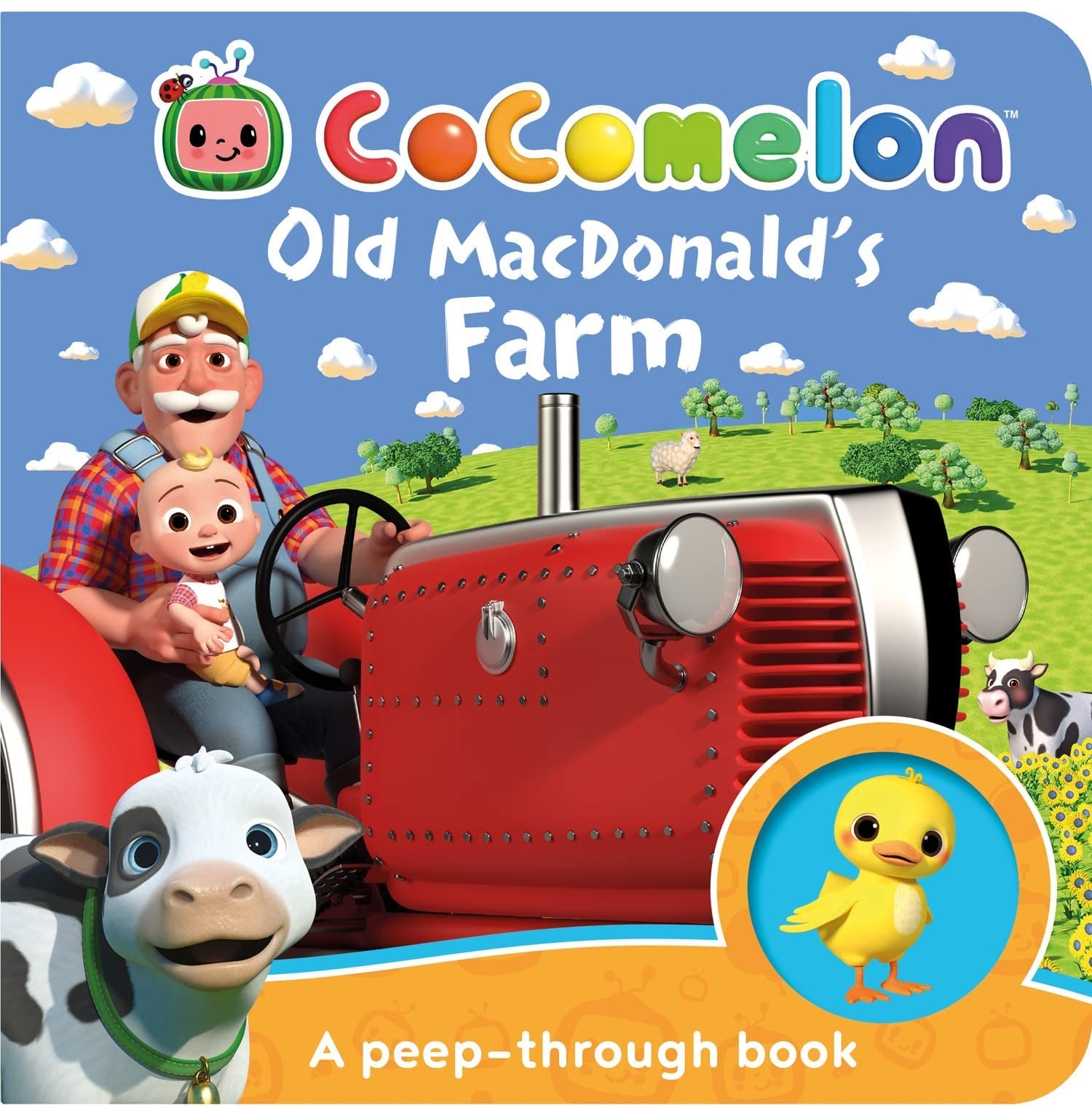 Official Cocomelon: Old Macdonalds Farm: A Peep-Through Book