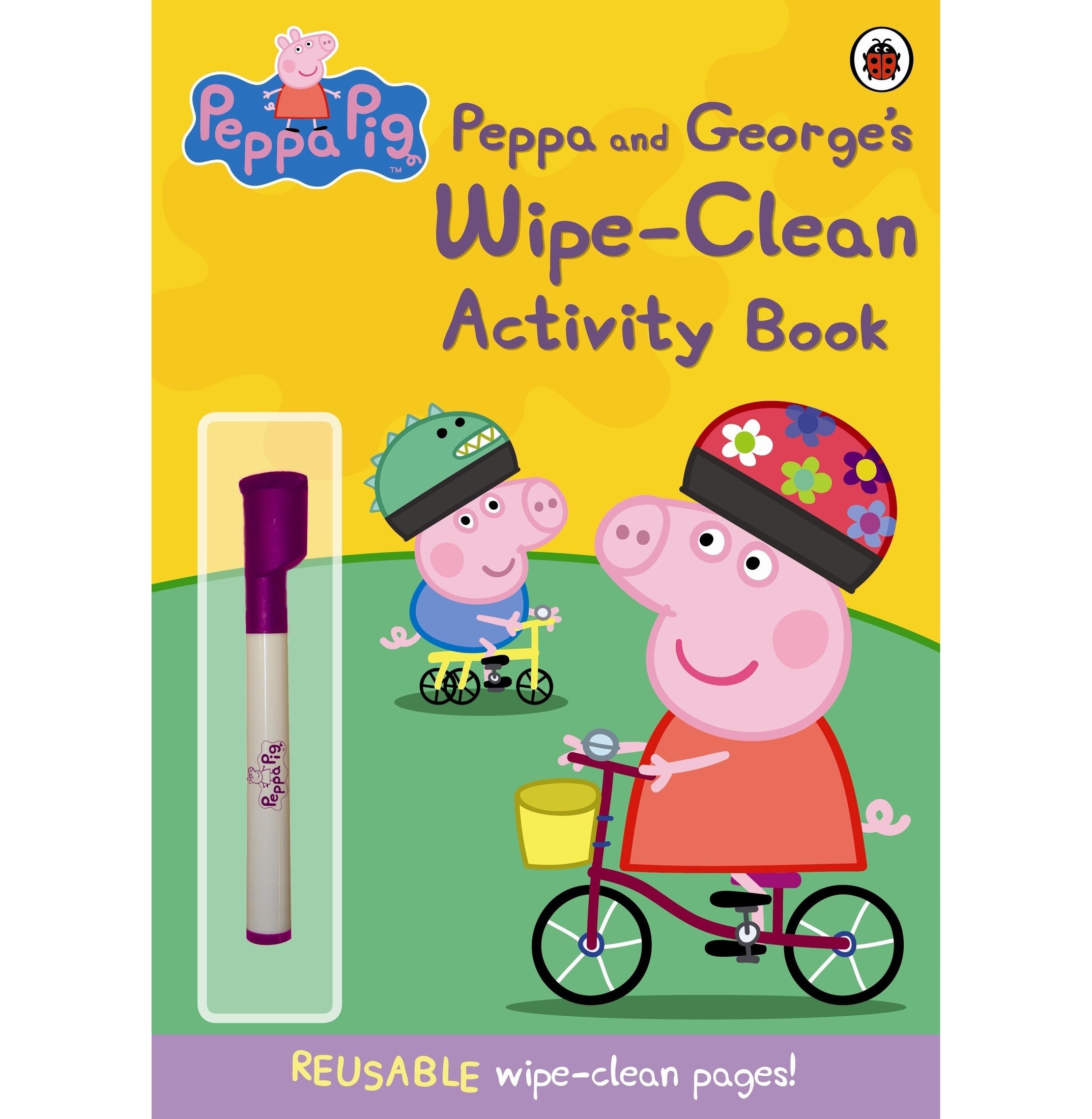 Peppa Pig: Peppa And Georges Wipe-Clean Activity Book