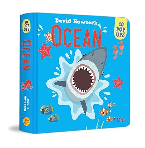 Pop-Up Ocean: Amazing 10 Pop-Ups For The Young Ones - Pop Up Board Book For Children - Children Age