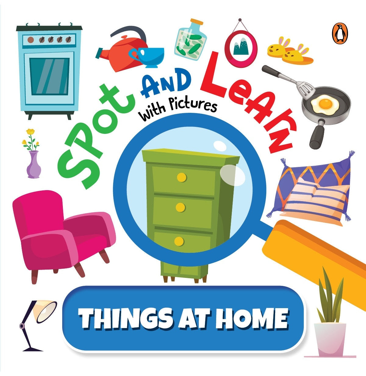 Spot And Learn With Pictures: Things At Home