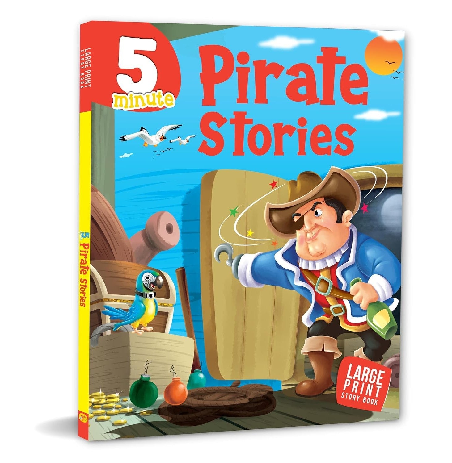 Large Print 5 Minute Pirate Stories