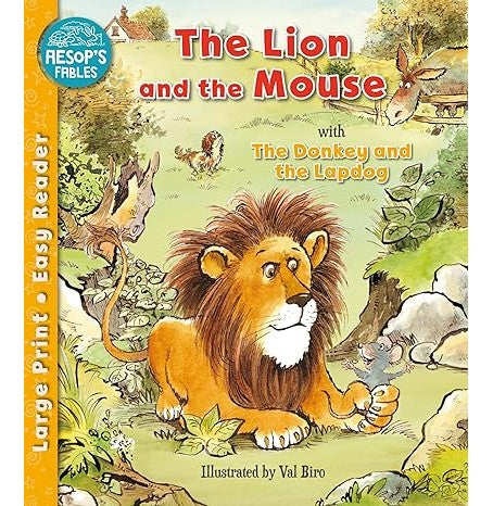 Aesops Fables Easy Readers: The Lion And The Mouse
