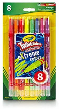 Crayola - Cryn, Twist Extreme 8Ct/24Pk 14 - 5297380003