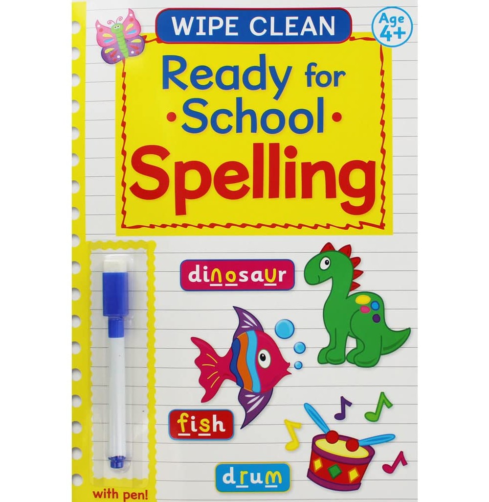 Wipe Clean Ready For School Spelling