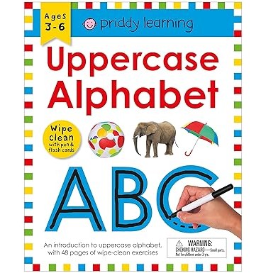 Wipe Clean Workbook: Uppercase Alphabet