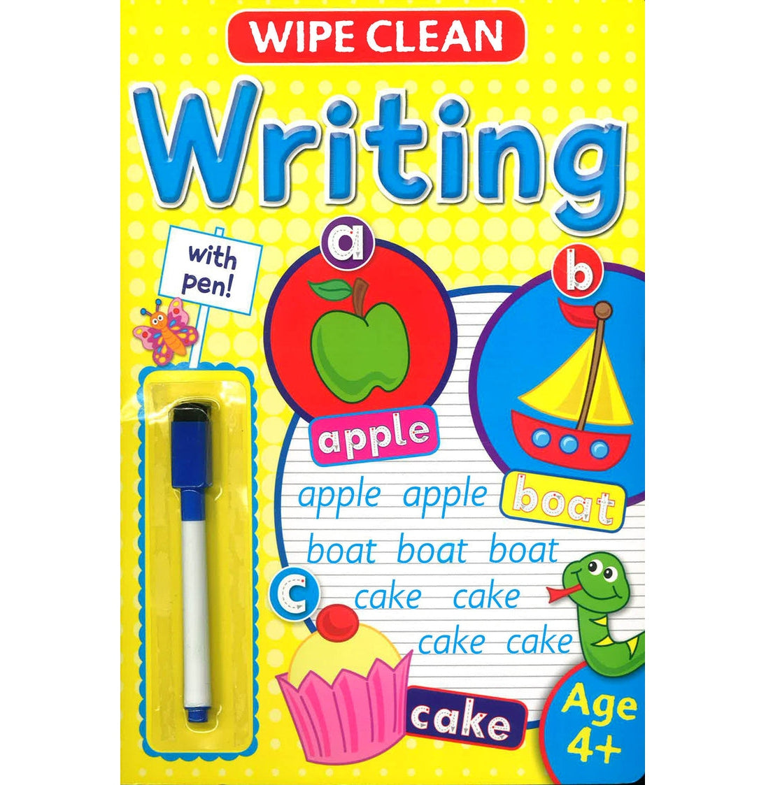 Wipe Clean Writing With Pen
