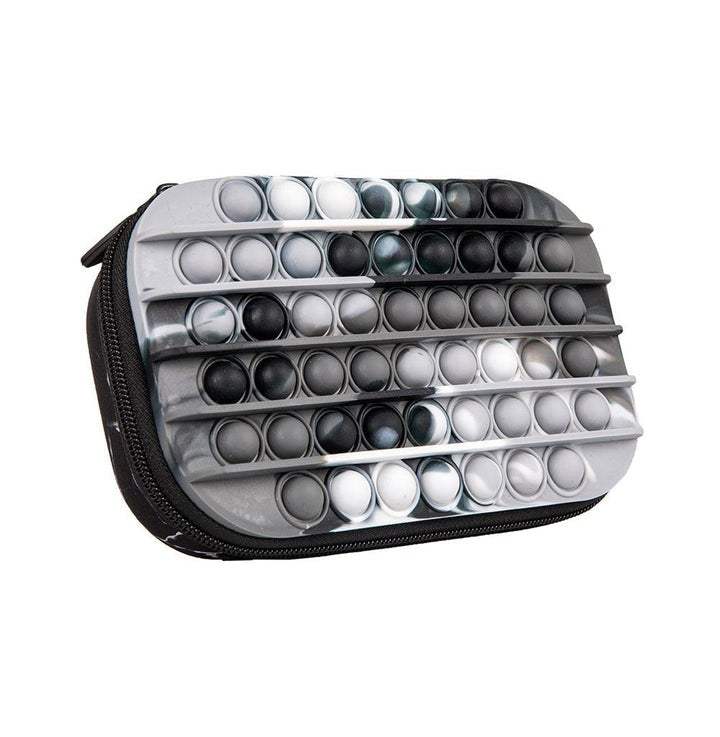 Zipit-Zip & Pop Storage Box Black Marble Zpsb-8