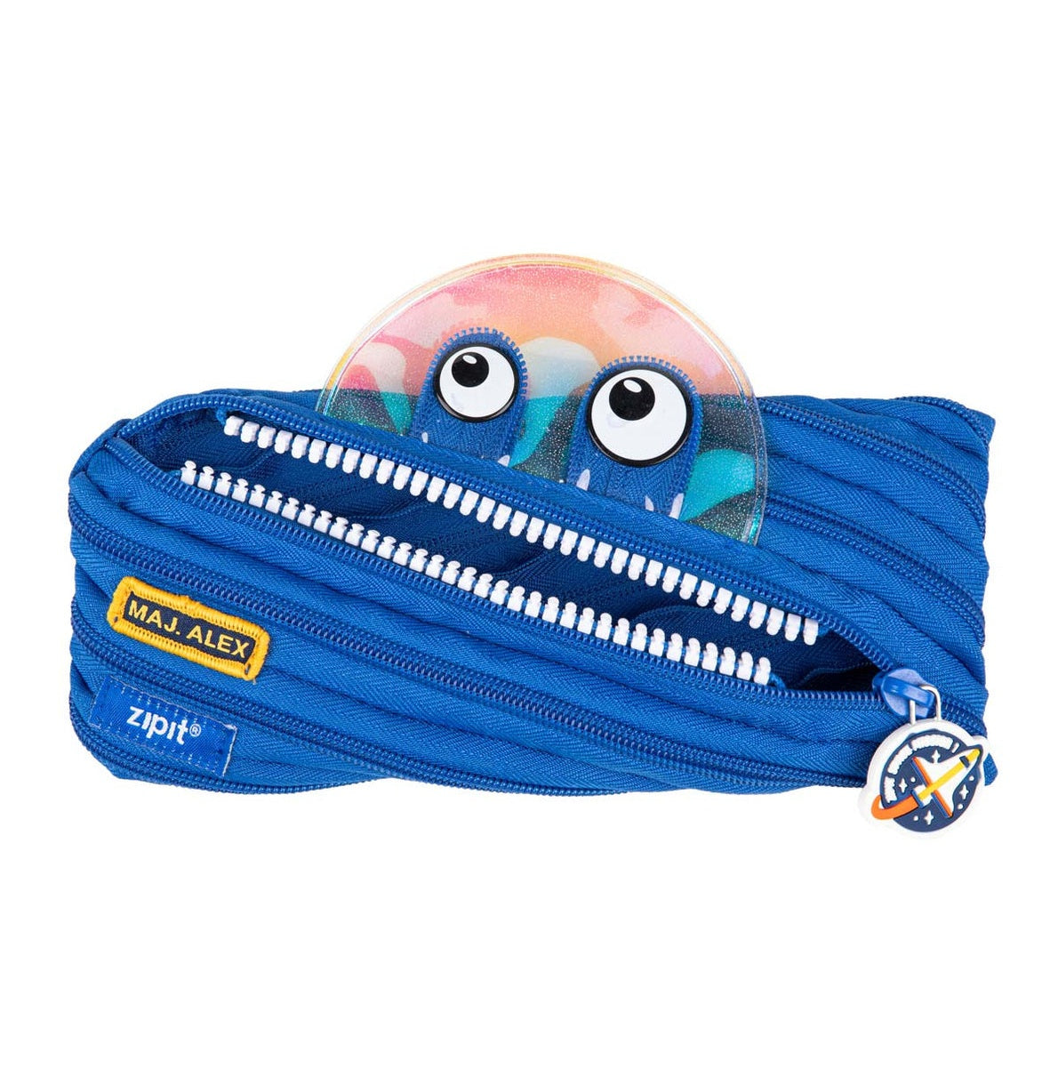 Zipit-Maj Alex Monster Pouch Blue Maj-Amp